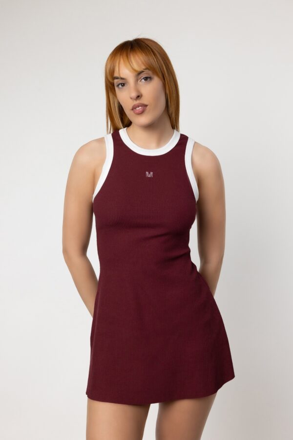 Rib Logo Dress